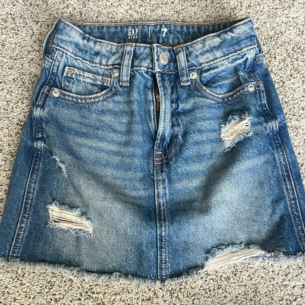 Gap Jean skirt